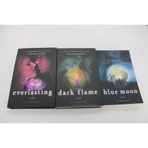 Alyson Noel The Immortals Dark Flame Blue Moon Everlasting Hb Lot